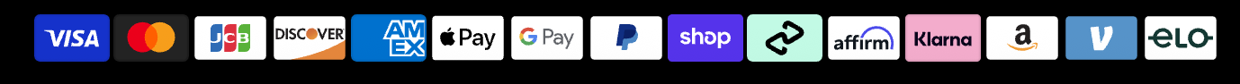 Accepted payment methods